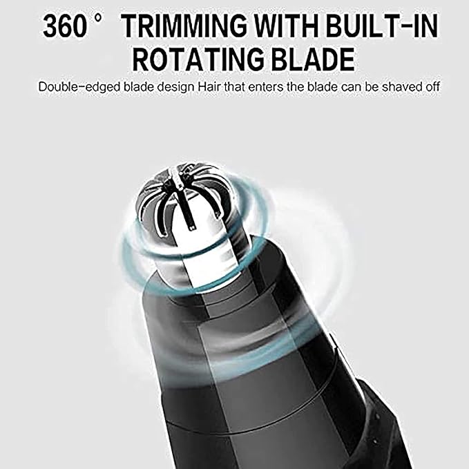 Nose and Ear Hair Trimmer – Professional Painless Trimmer for Men and Women Waterproof