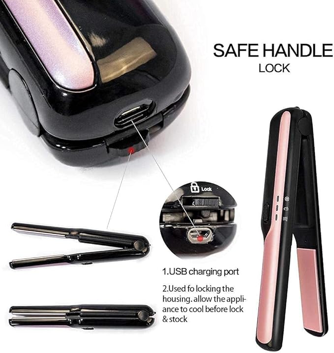 Two-in-one Curling Iron Ceramic Rod Curling Tongs Curling Rope Curling Iron Suitable for Various Hairdressing Tools Curling Iron-White for Hair Sty