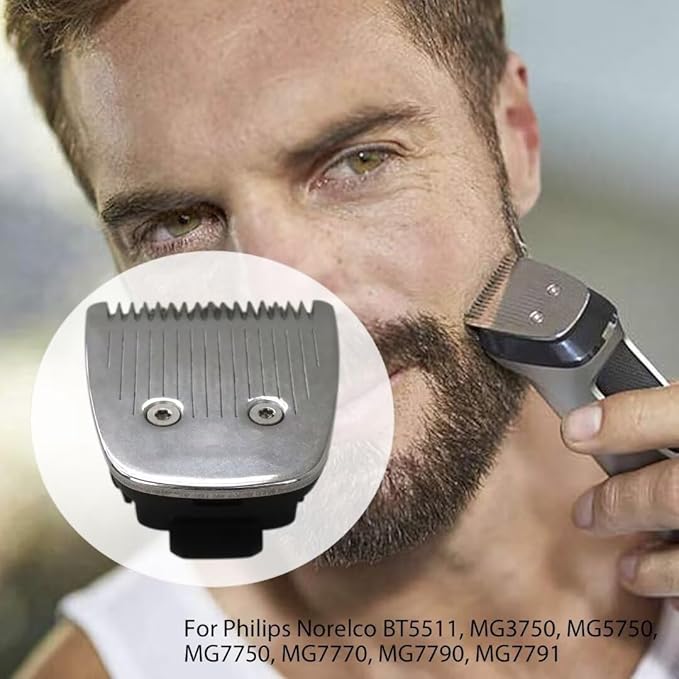 Professional 32mm Full Size Blade Cutter Head Multigroom Trimmer Replacement Compatible for P-hilips Norelco MG3750 MG3760 MG5700 MG5750 MG5760