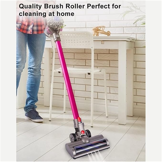 Turbo Electric Motorized Brush Compatible for Dyson V7 V8 V10 V11 V15 Brush Cleaner Head(Bleu)