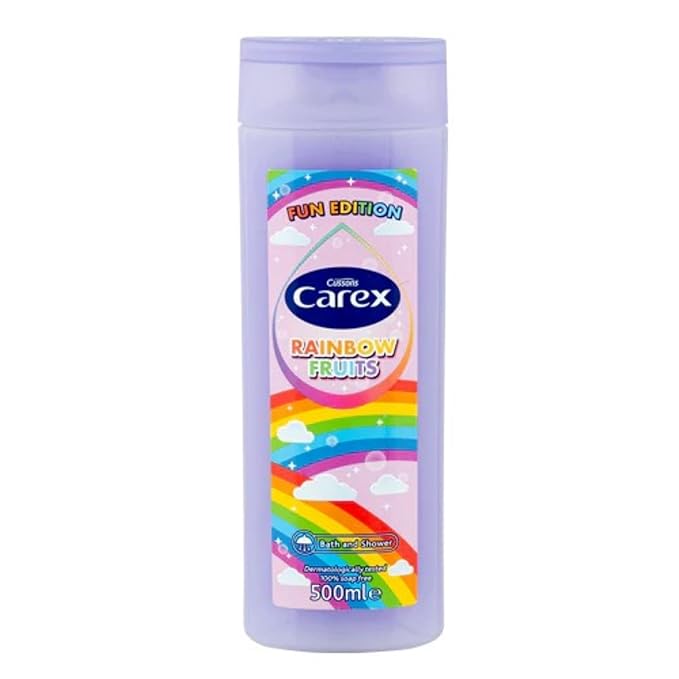 Fizzy Shower Gel Refreshing Body Wash 500ml (RAINBOW FRUITS)