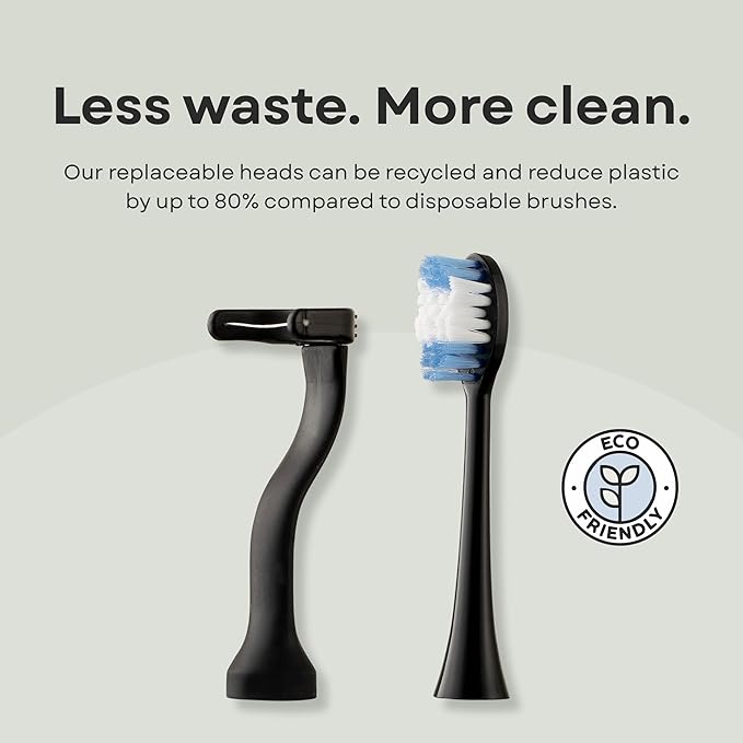 Electric Toothbrush and Flosser Combo | 2-in-1 Sonic Cleaning &amp No-Mess Mechanical Floss | 5X Faster Deep Clean | 6 Modes | 2 Toothbrush Heads + 50 Replacement Floss Heads [White]