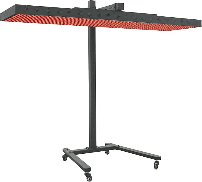 Horizontal Rolling Stand for EXESAS Red-Light Therapy Panels Horizontal Installation for EXESAS Red Light Devices (Stand Only Panel Sold Separately) (Standard)