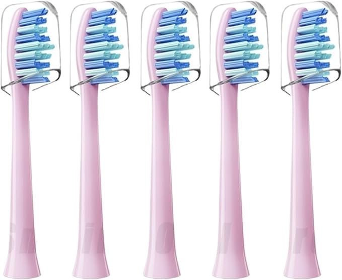 Compatible for FUPAI Electric Toothbrush Head A6 / A6plus A6splus A8 Z5 Universal Vacuum Package Replacement Brush(Green)