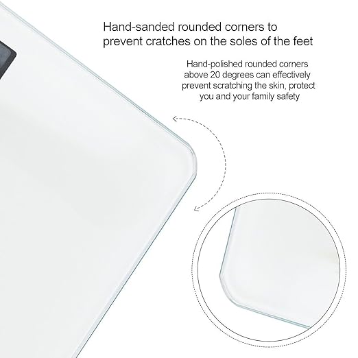 Long-beaked Heron Weight Scale Large Bathroom Scales Digital Weight with Bright LED Display Non Slip Automatic Weighing Scale Fashion Weighing Machine for Body