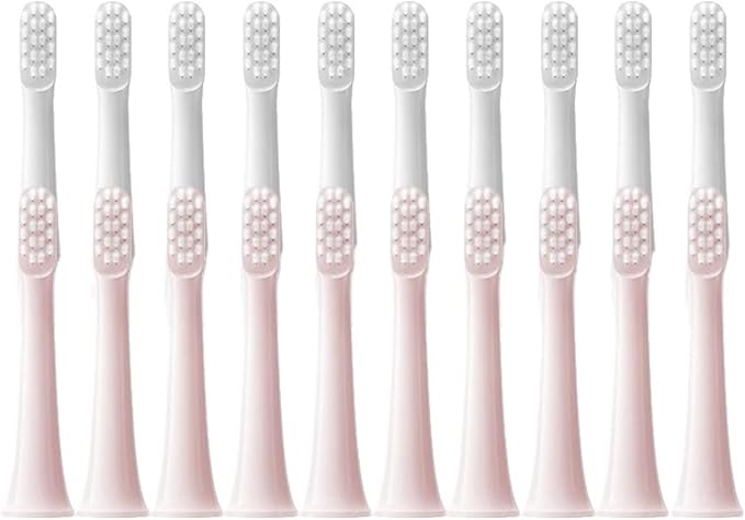 Electric Toothbrush Head Compatible for T100 20Pcs(10Pink 10White)
