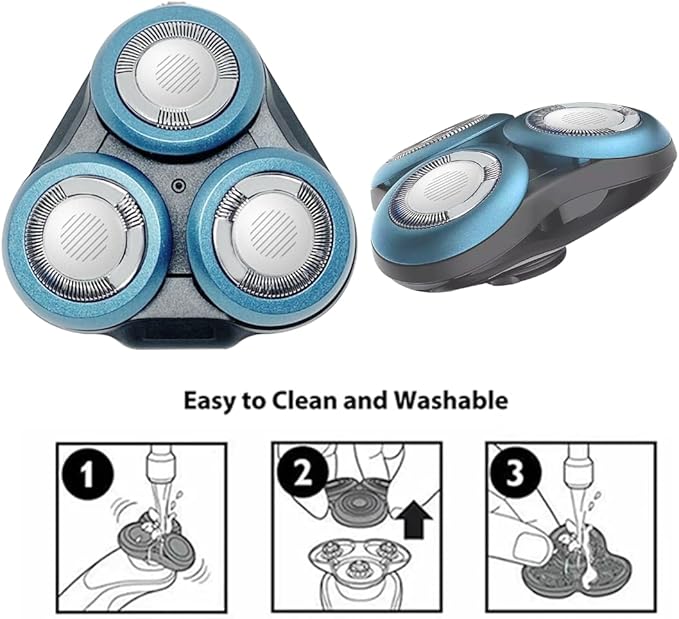 Replacement Sharp Head Assembly for Philips Norelco Mens Cordless Wet Dry Electric Shaver SH50 5000 6000 S6011 S6015 S6840 S6550 S6580