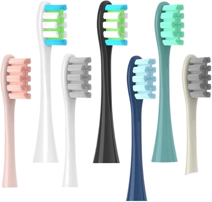 Replacement Brush Heads Compatible for Oclean Flow/X PRO Elite/X /F1/Z1/One/ Air2 Electric Toothbrush(9 HUIOC)