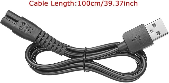 Portable Electric Shaver USB Chaging Cable Power Cord Chager Car USB Socket Power Wire Easy To Use Electric Adapter