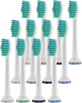 4-32pcs Replacement Toothbrush Heads Compatible for PhilipsElectric Brush Head 1100 2100 4100 4300 5100 5300 6100(12pcs)