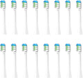 Compatible for 360 T1 Y1 Toothbrush Replacement Heads16pcs(16pcs Standard Clean)