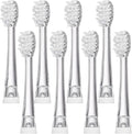 Replaceable Brush Heads Compatible for Seago SG977/EK6/EK7/SG513 Toothbrush Head(8 pcs)