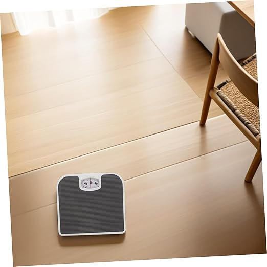 Accurate Mechanical Scale Portable Analog Design for Home Use and Stylish Bath Scale for Weight Tracking No Batteries Required