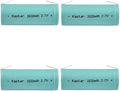 Kastar 4 Pcs Li-ion Battery Replacement for Philip Braun 720 760 790 760CC 790CC 799CC 5671 5673 5675 9565 9585 9585CC 9785 9595CC 9795 Phillips Shaver Smart Touch XL-HQ9170