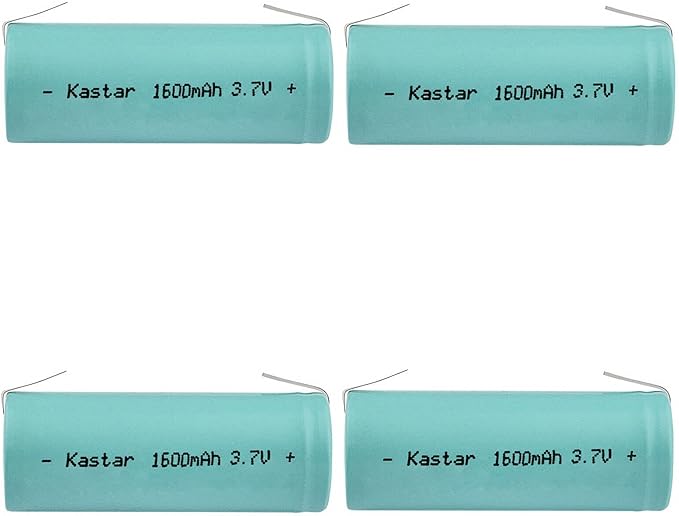 Kastar 4 Pcs Li-ion Battery Replacement for Philip Braun 720 760 790 760CC 790CC 799CC 5671 5673 5675 9565 9585 9585CC 9785 9595CC 9795 Phillips Shaver Smart Touch XL-HQ9170