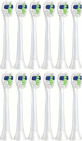 White H6063/67 Replacement Brush Heads Diamond Clean White 3 6 9 Series Electric Toothbrush(12PCS)