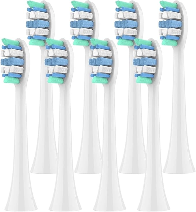 Compatible for 8 Replacement Toothbrush Heads (Models 4100 6500 6100 7500 5300 1100) are Compatible