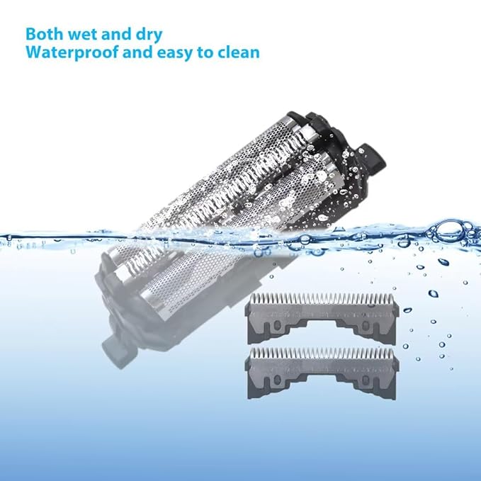 WES9068 WES9087 Shaver Head Cutters Replacement Razor Blades Foil Screen Kit Fit for Panasonic ES101 ES8101 ES8103 ES8109 ES-GA2 ES-GA21S ES-LT41 ES-LT71 ES-SL41 ES-ST23
