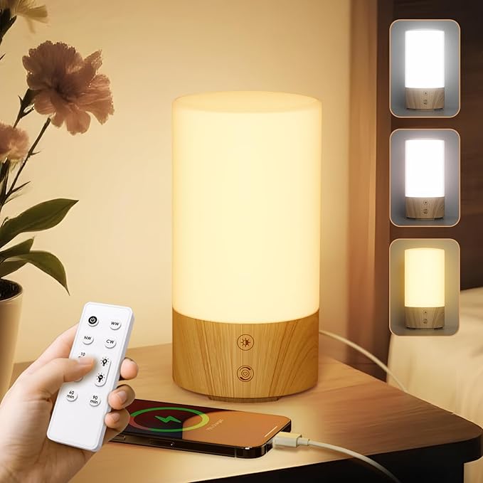 10000 Lux Light Therapy Lamp UV-Free Sun Lamp with Remote Control 3 Color Temperatures 4 Brightness &amp Timer Natural Daylight Sunlight for Home Office