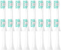 4/8/12/16PCS Compatible for Philips HX6021 Replacement Toothbrush Heads Sonic Electric Vacuum DuPon Soft Bristle Brush(PHILIPS-16pcs)