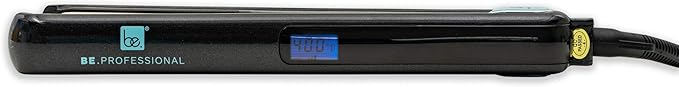 be PROFESSIONAL Digital Hair Flat Iron with Thermolon (1 inch)