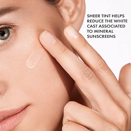 Vichy Capital Soleil Tinted Mineral Sunscreen for Face SPF 60 Titanium Dioxide Face Sunscreen Travel Size Sunscreen Water Resistant Light weight Sun Protection Creams Gels &amp Lotions