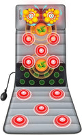 Multifunctional Home Massage Mattress Cervical Spine Waist Back Massager Body Electric Massage Pad Cushion Heating Cushionjadevelvet