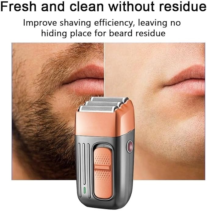 Electric Razors for Men Shaver for Men Electric Shaver Mini Shaver Portable Electric Razor USB Rechargeable Beard Shaver Shaving Machine Small