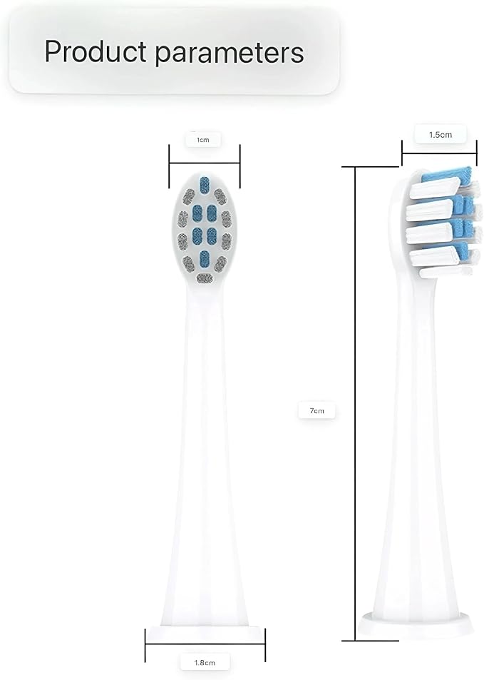 Kids Replacement Electric Toothbrush Heads Compatible For Philips Kids HX6042 HX6032 HX6311 HX6312 HX6322 HX6321 HX6320 HX63404/8pcs(4pcs)
