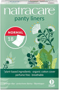 Natracare Panty Liner Normal Wrapped 18 ct (Pack of 4)
