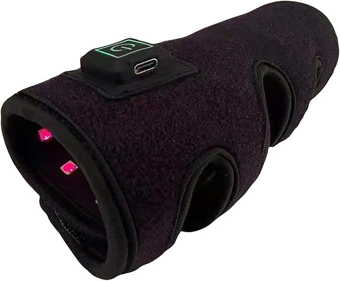 Portable Infrared Therapy Device for Dogs Leg Wearable Red Light Therapy Belt for Pets 120° Luminous Angle for Leg Wound Care Relief Muscle Pain