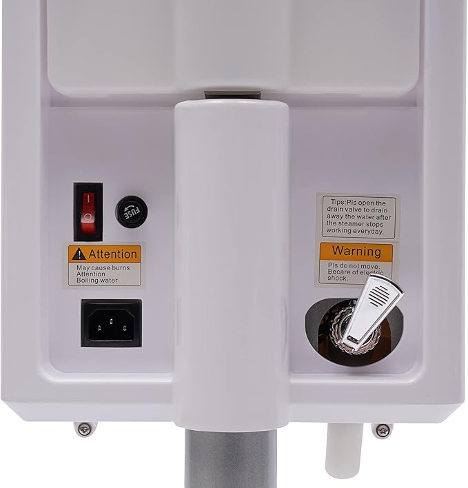 Generic Professional Hair Steamer Anion Hair Color Processor Beauty Salon Vertical Hair Steamer Machine for Hair Care Hair Repair 110V 500W