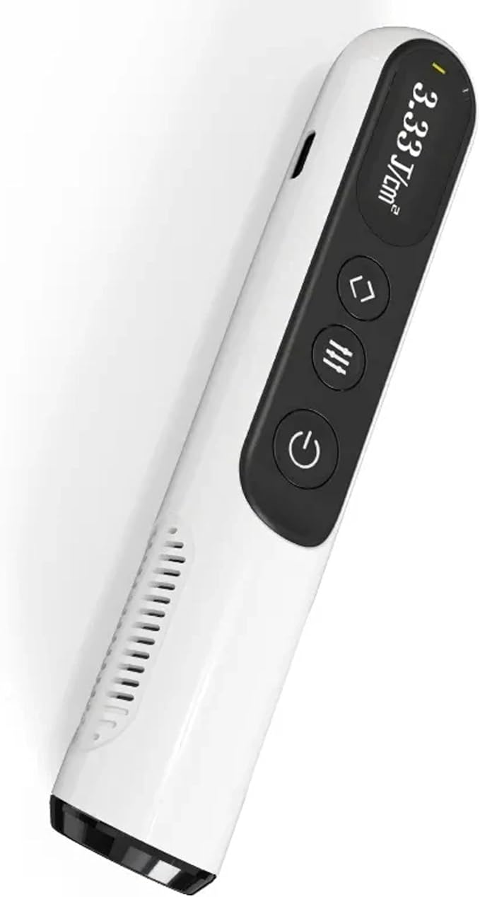 Portable 308nm Light Therapy LCD Display LED Therapy Light Timer Control for Home Use 2.25cm2 (Non-Rechargable)