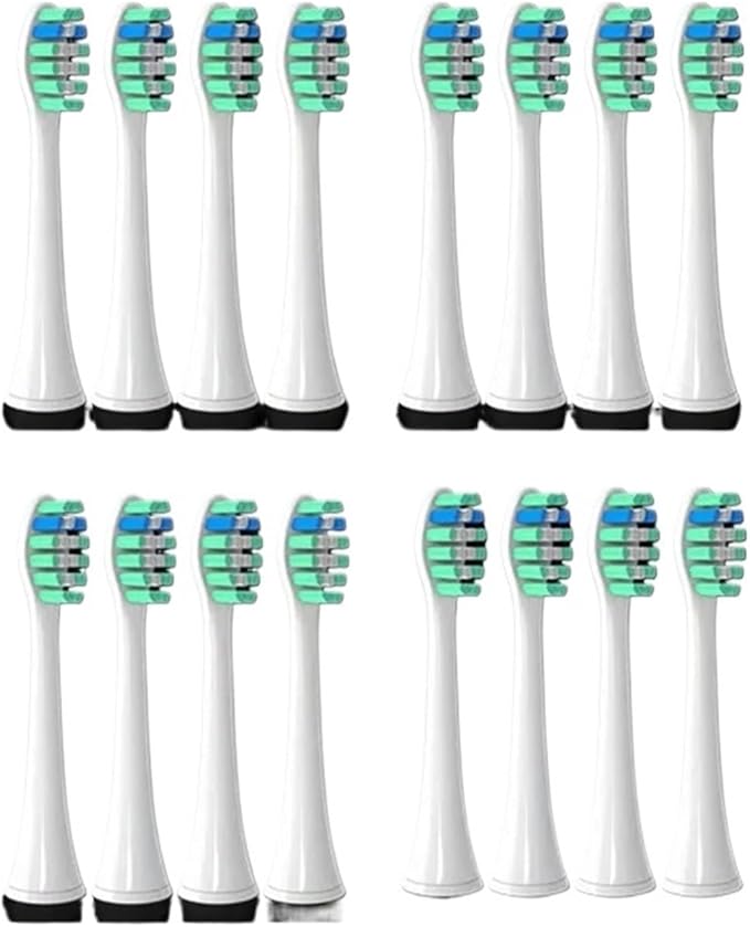 Replacement Brush HeadsCompatible for Philips HX3 HX6 HX9 Series HX3210 3211 6150 6500 6510 6530 9342 6730(16P2)