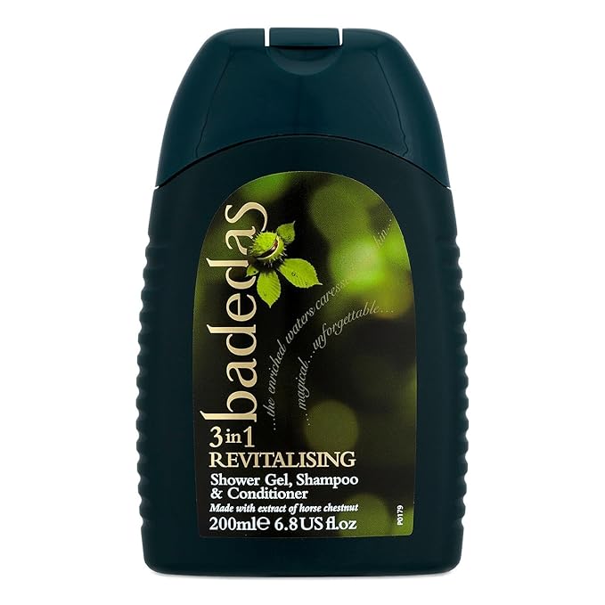 Badedas Revitalising Shower Gel Shampoo &amp Conditioner 200ml (PACK OF 6)