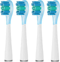 4 Pcs/Pack Replacement Brush Heads(Green)