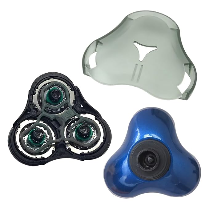 2023 New RQ11 Shaving Head w/Blue Base Holder for Philips Norelco RQ11 Sensotouch 2D 1150X 1160X 1170X 1180X