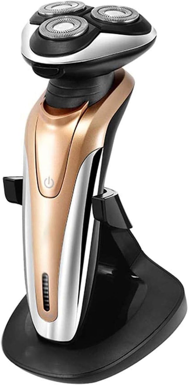 Mens Electric Razor for Men Electric Face Shavers Rechargeable Shaving Men's Cordless Razors Waterproof Wet Dry 4 in 1 Rotary Shavers Beard Nose Mustache Trimmer USB Charging