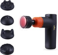 Spalding - Massage Gun Percussion Massager for Deep Tissue Muscle Relief and Recovery Cordless Rechargeable Handheld Massager for Pain Relief Fitness &amp Post Workout (Black/Red)