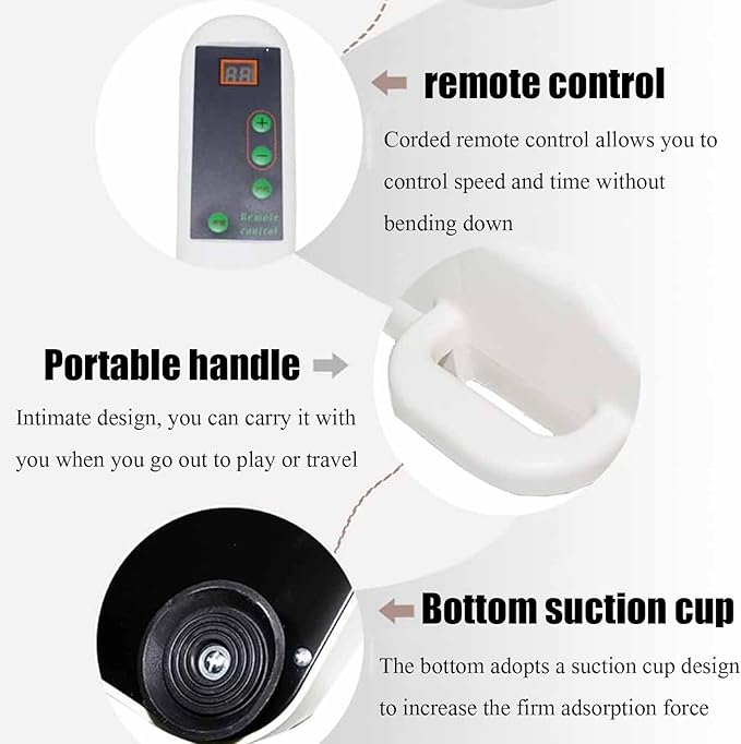 Electric Feet Circulation Massage MachineVibration Foot MassagerFoot Circulation StimulatorElectronic Stimulator and Foot Massagerfor Leg Swollen (110V)