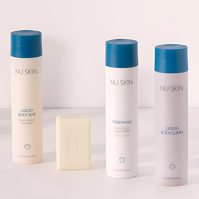 Nu Skin Liquid Body Bar | Moisturizing Cleanser for Soft Refreshed Skin | Gentle Body Wash with Light Invigorating Fragrance | 8.4 oz | 1 Pack