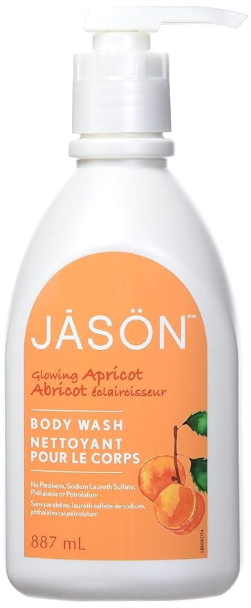 JASON NATURAL PRODUCTS BODY WASHAPRICOT SATIN 30 FZ