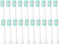 4/8/12/16PCS Compatible for Philips HX6021 Replacement Toothbrush Heads Sonic Electric Vacuum DuPon Soft Bristle Brush(PHILIPS-20pcs)