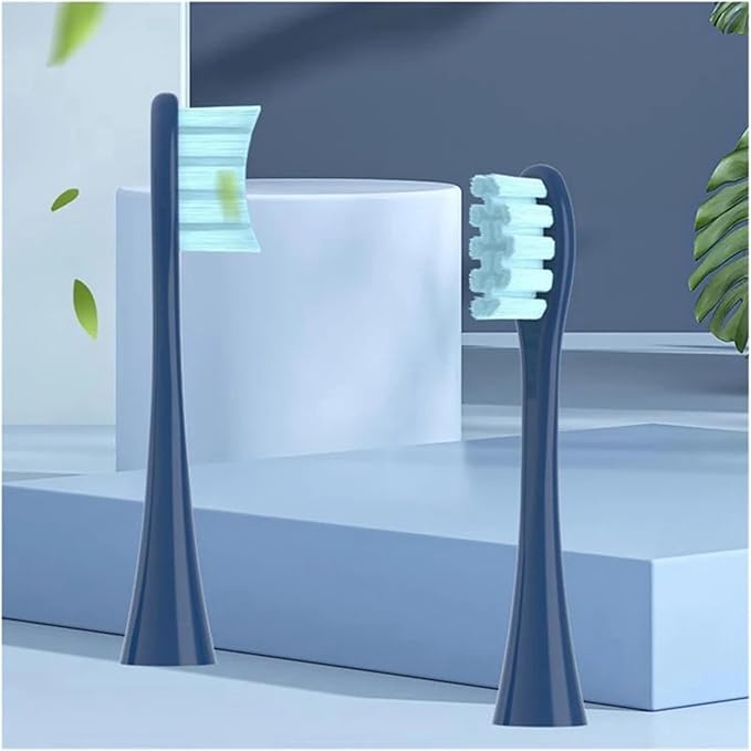 10PCS Replacement Brush HeadsCompatible for Flow/X/X PRO/F1/One/Air 2 Toothbrush Head(Green)