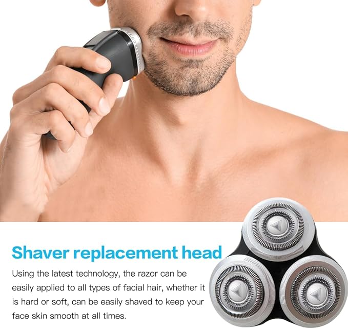 Replacement Shaving Head for Philips Norelco SH90/62 Series 9000 Series 8000 SensoTouch 3D S9721 S8950 S9000 S9311 S9321 S9511 S9531
