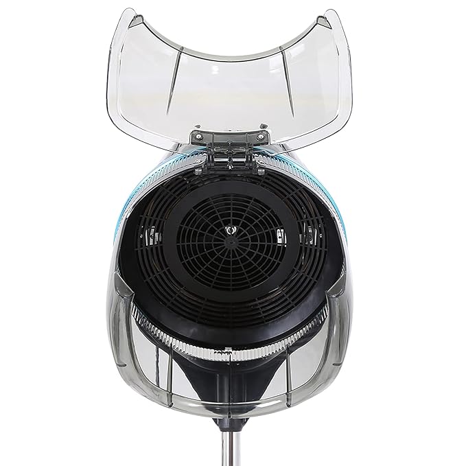 Professional Floor Bonnet Hair Dryer with Wheels Stand Up Rolling Hair Dryer Stand Hair Dryer Hair Bonnet Dryer Salon Hair Styling Tools Hair Dryer with Wheels Adjustable Hooded