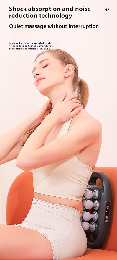 16-Head Massage Gun Deep Tissue Back Massager Electric Handheld Massager 2026 new Model for Back Shoulders Legs Muscle Pain Relief Ideal Gifts for Women Men Mom and Dad