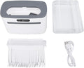 Automatic Floss Pick Dispenser Touchless Infrared Sensing Electric Floss Holder with 100 Flossers for Home Restaurant Travel ABS Portable Design