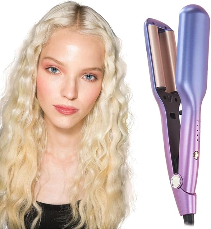 16mm 3 Barrels Hair Waver Curling Iron Wand Eggroll Adjustable Temperature Ceramic Wave Hair Curler Iron Curly Crimper Tools