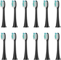 Compatible for 8Pcs Replacement Brush Heads with DiamondClean HX3/HX6/HX9 Series Electric Toothbrush HX6064(12Pcs Black)